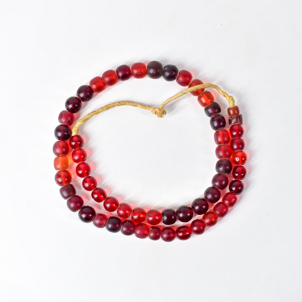 Cranberry Translucent Red Trade Beads