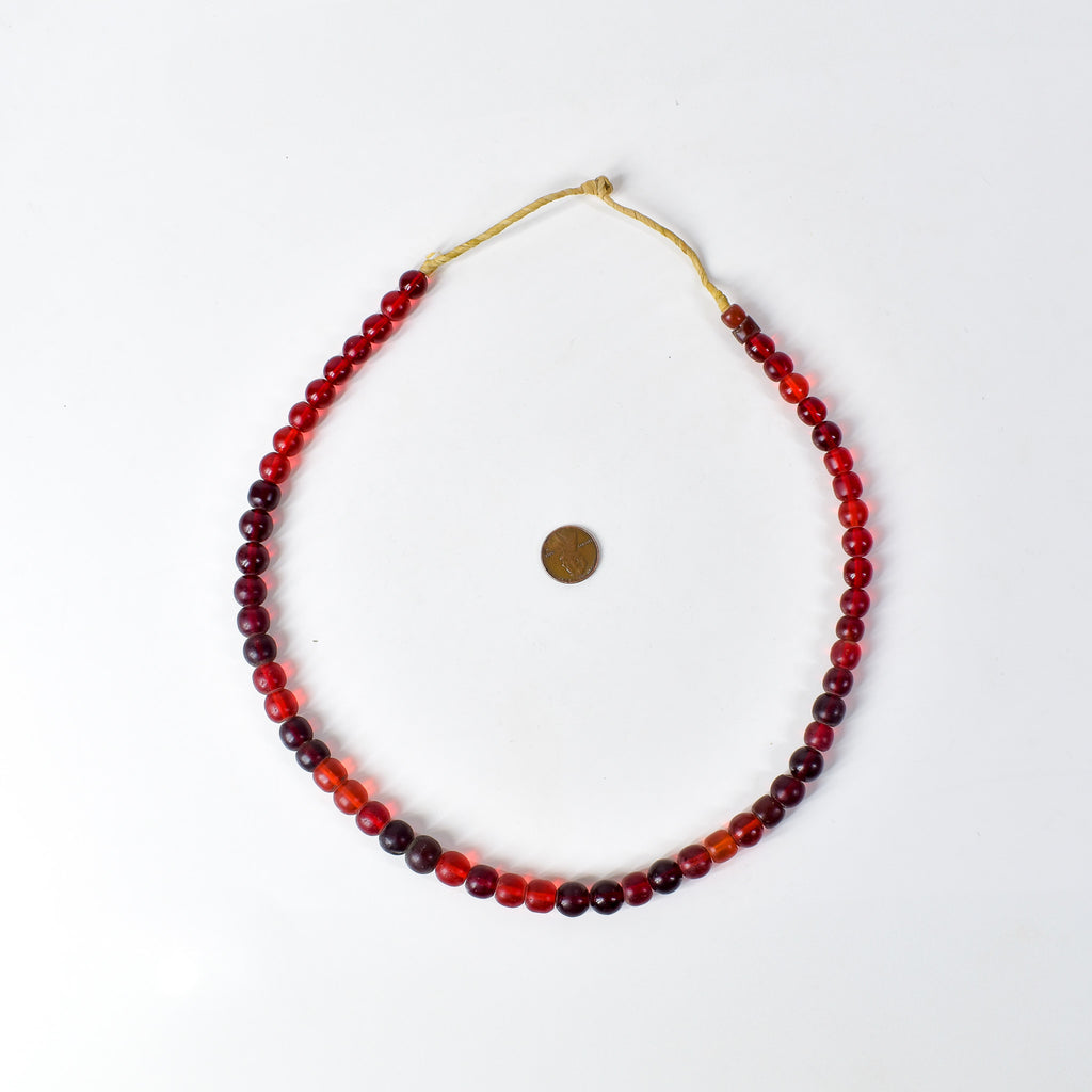 Cranberry Translucent Red Trade Beads