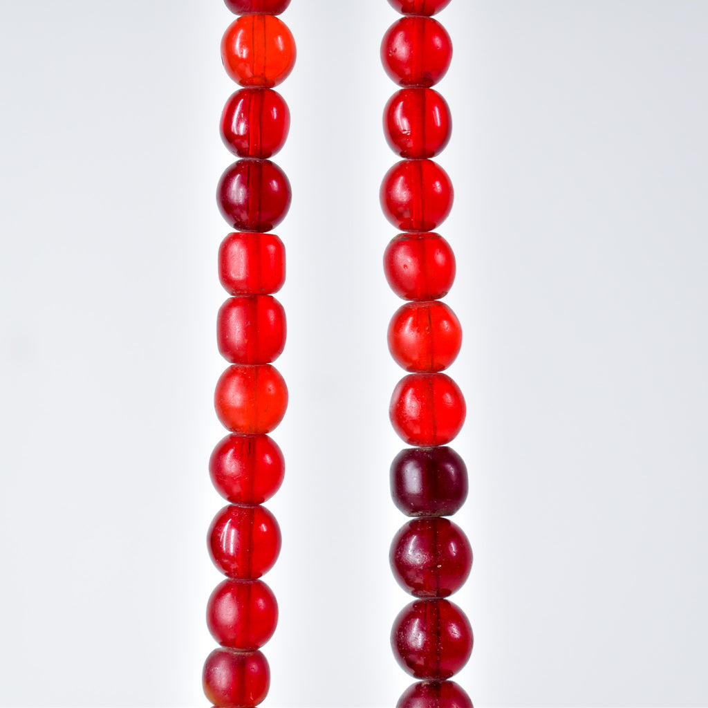 Cranberry Translucent Red Trade Beads