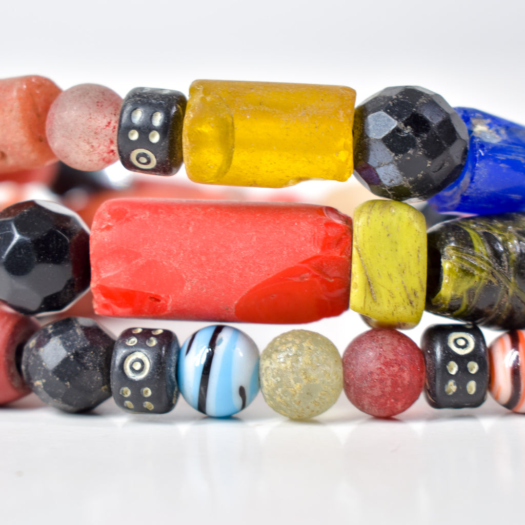 Treasure Bead Necklace NIgeria 35 Inch
