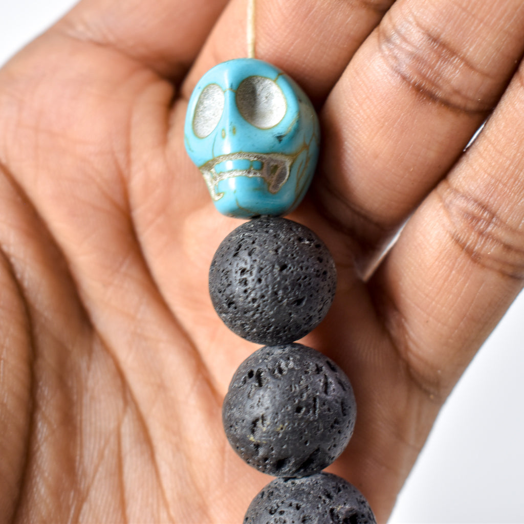 Moroccan Mixed Trade Beads Necklace