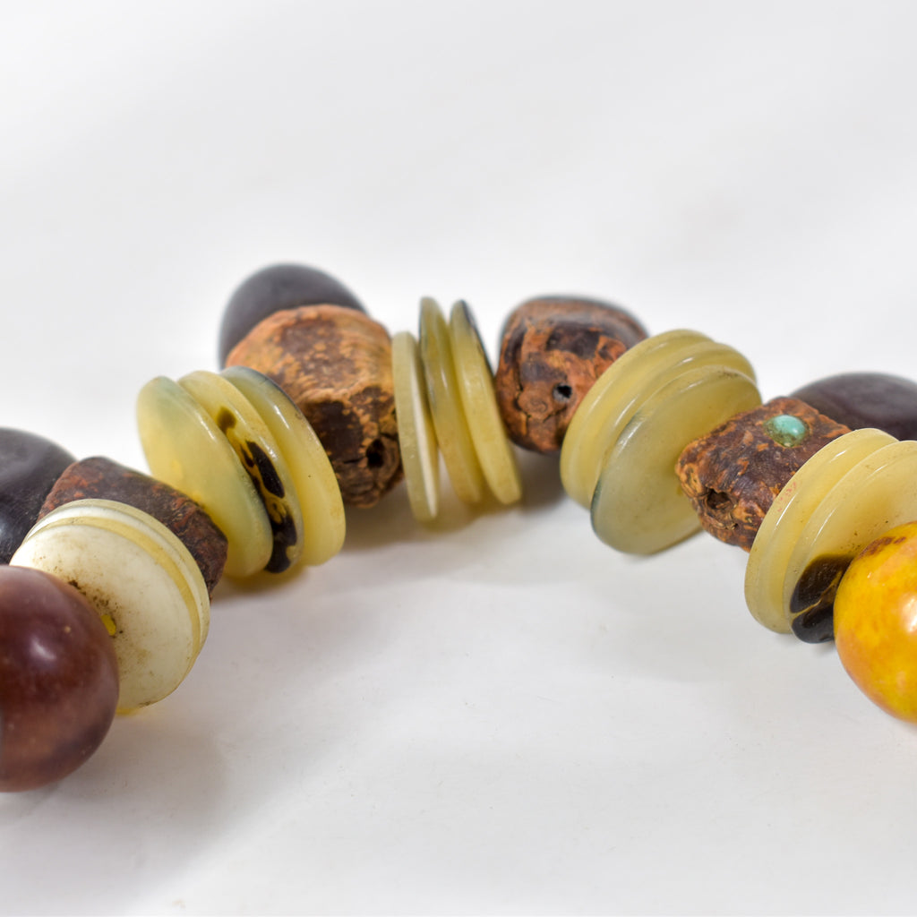 Moroccan Mixed Trade Beads Necklace