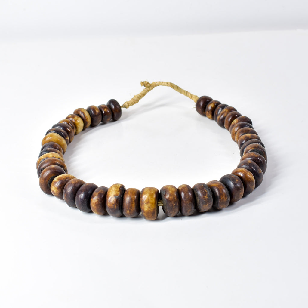 Brown Bone Trade Beads Kenya