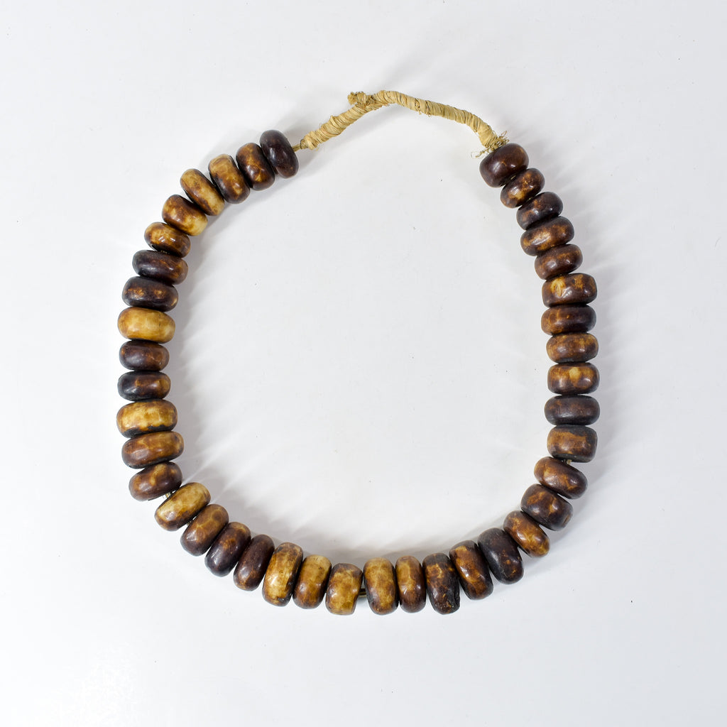 Brown Bone Trade Beads Kenya