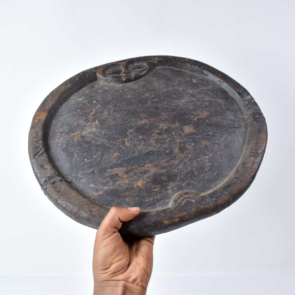 Yoruba Wood Divination Plate Nigeria