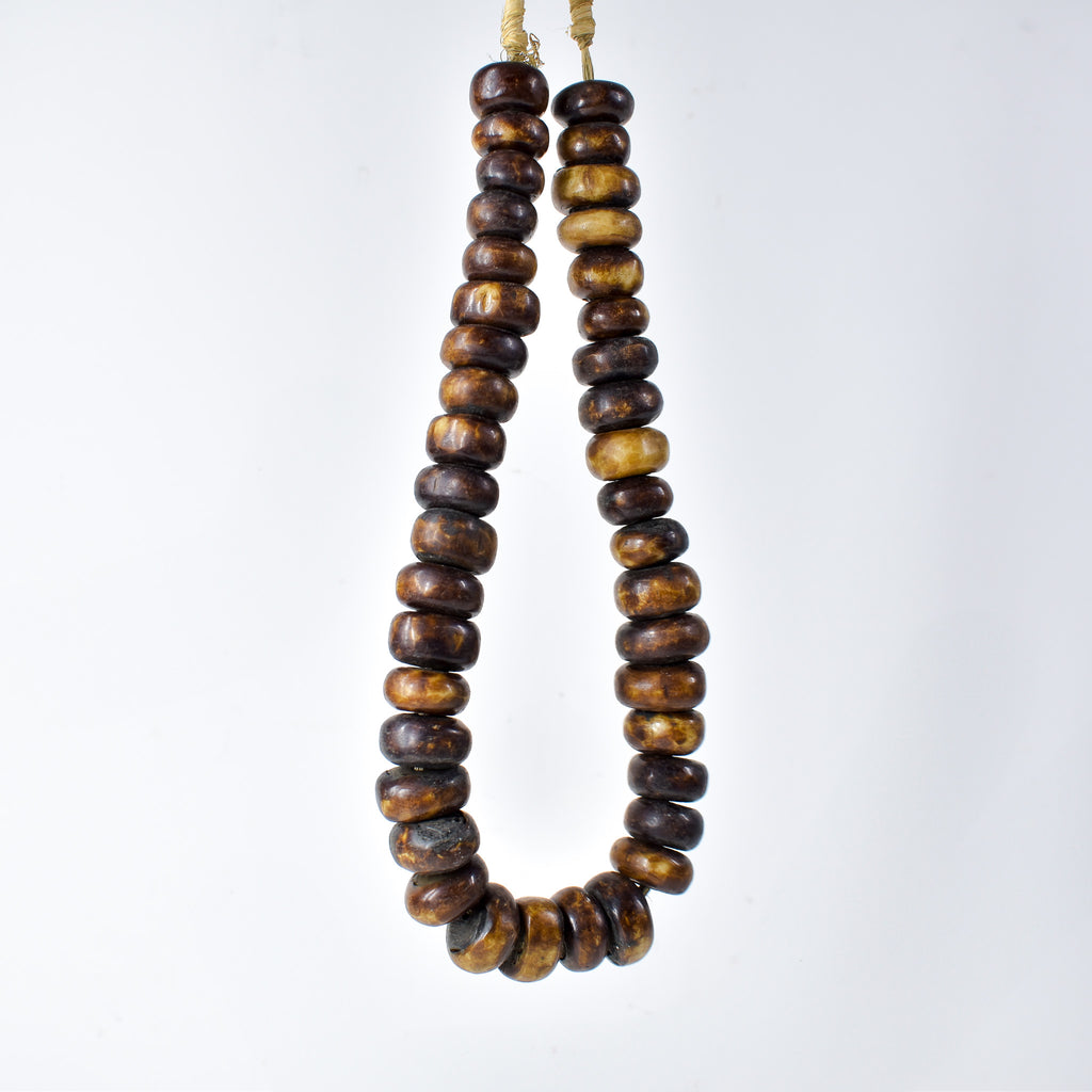 Brown Bone Trade Beads Kenya