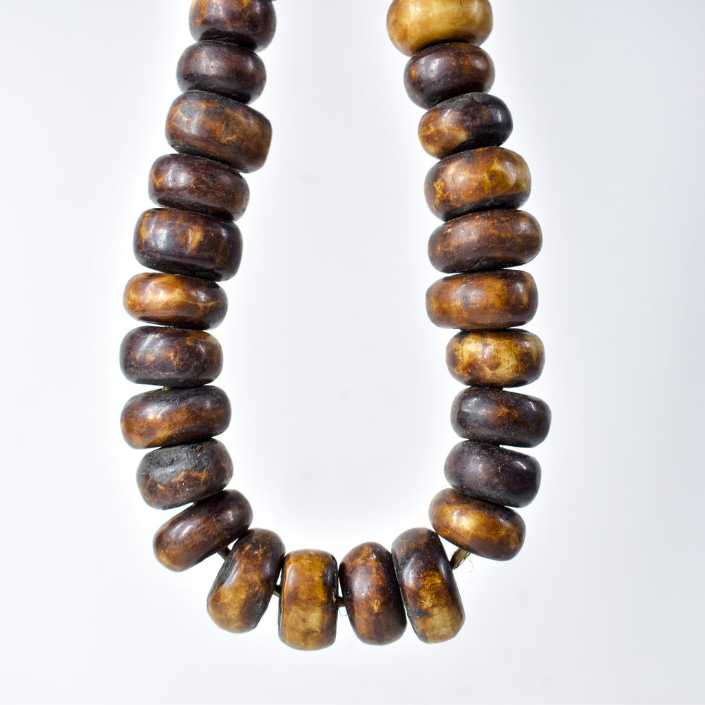 Brown Bone Trade Beads Kenya