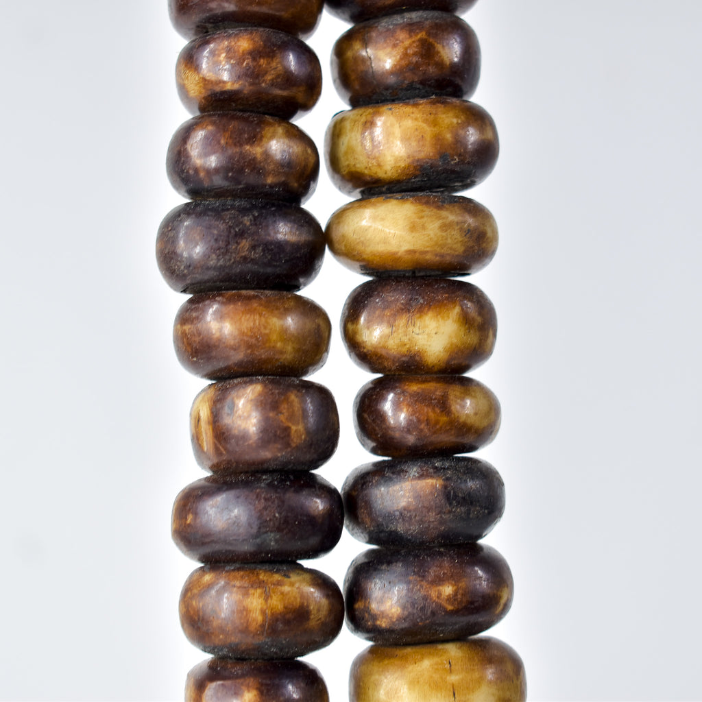 Brown Bone Trade Beads Kenya