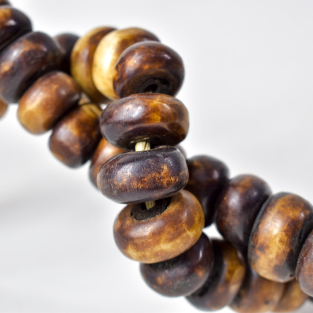 Brown Bone Trade Beads Kenya