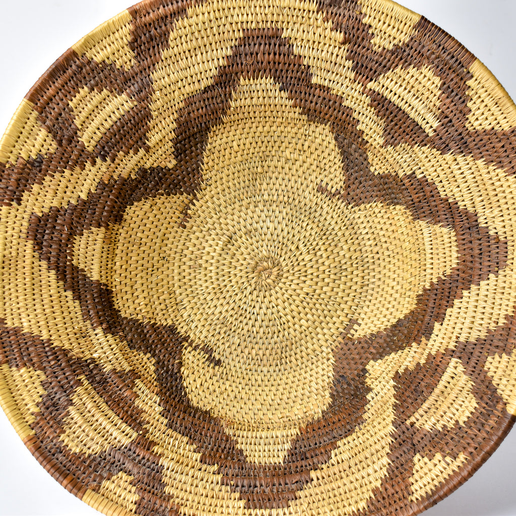 Coiled Basket Botswana 12 Inch