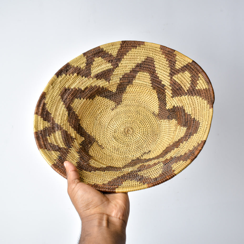 Coiled Basket Botswana 12 Inch