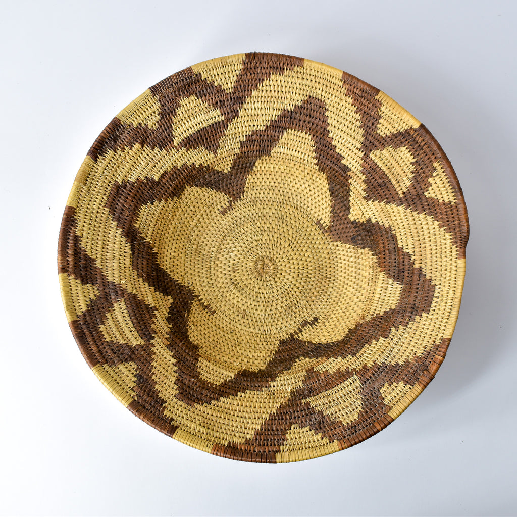 Coiled Basket Botswana 12 Inch