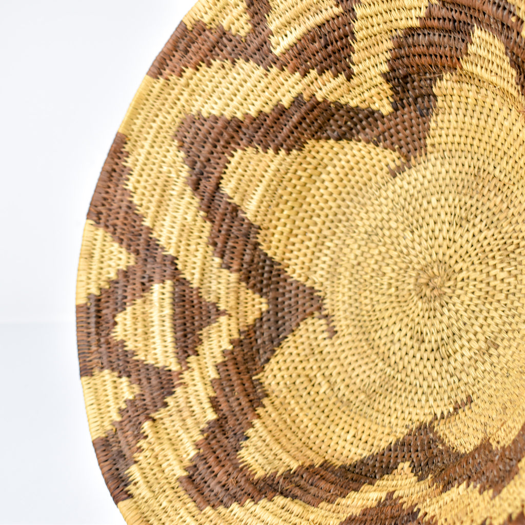 Coiled Basket Botswana 12 Inch