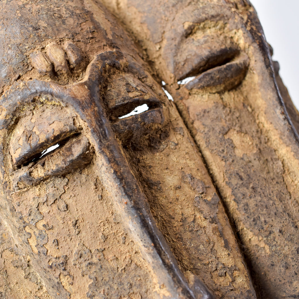 Baule Twins Mask Côte d'Ivoire