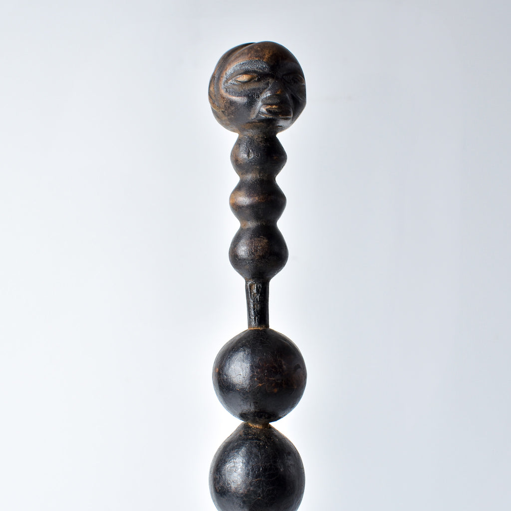 Luba Divination Fetish Rattle Congo