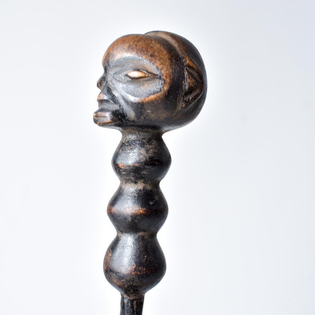 Luba Divination Fetish Rattle Congo