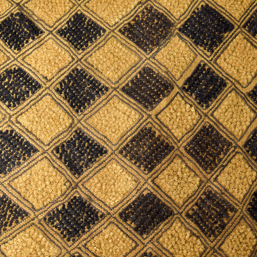 Kuba Raffia Square Textile Congo 23x17 Inch