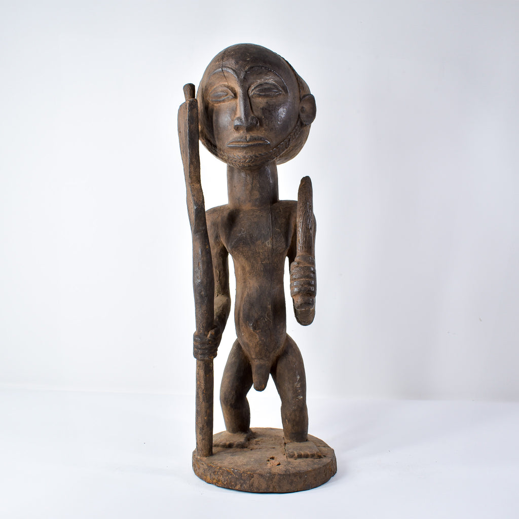 Hemba Chief Memorial Figure Congo