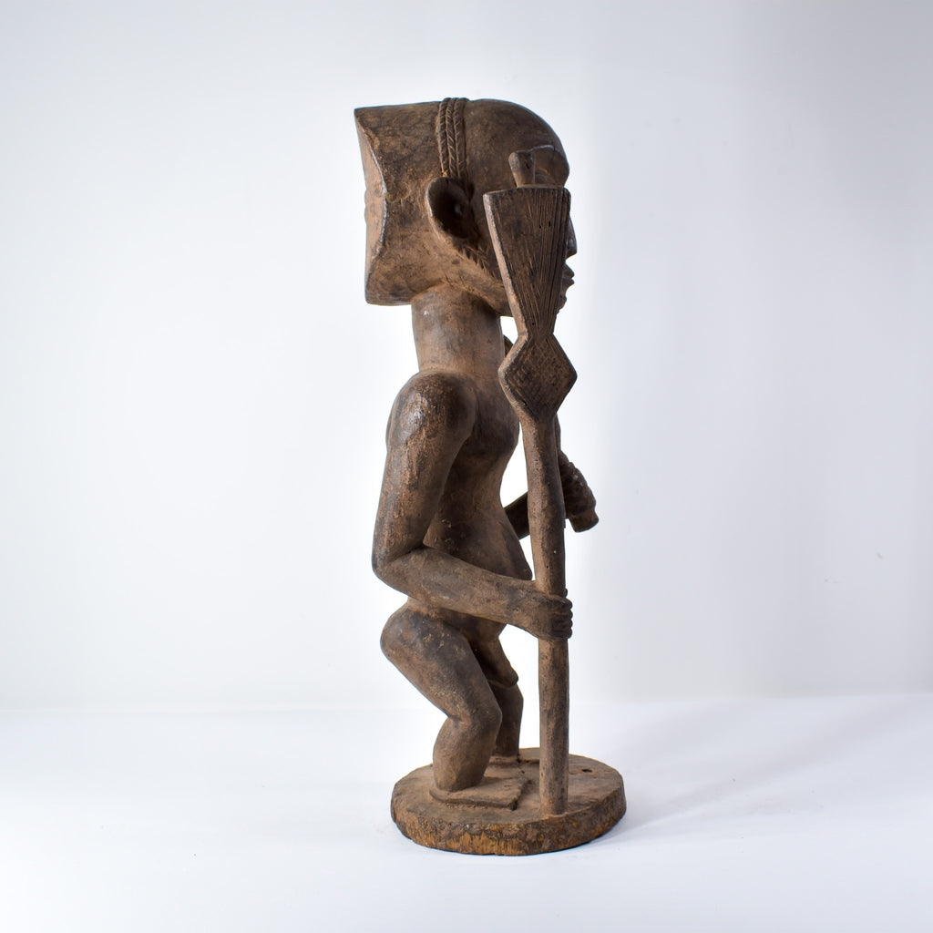 Hemba Chief Memorial Figure Congo