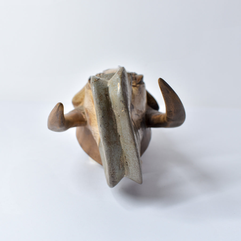 Guro Elephant House Mask with Bird Côte d'Ivoire