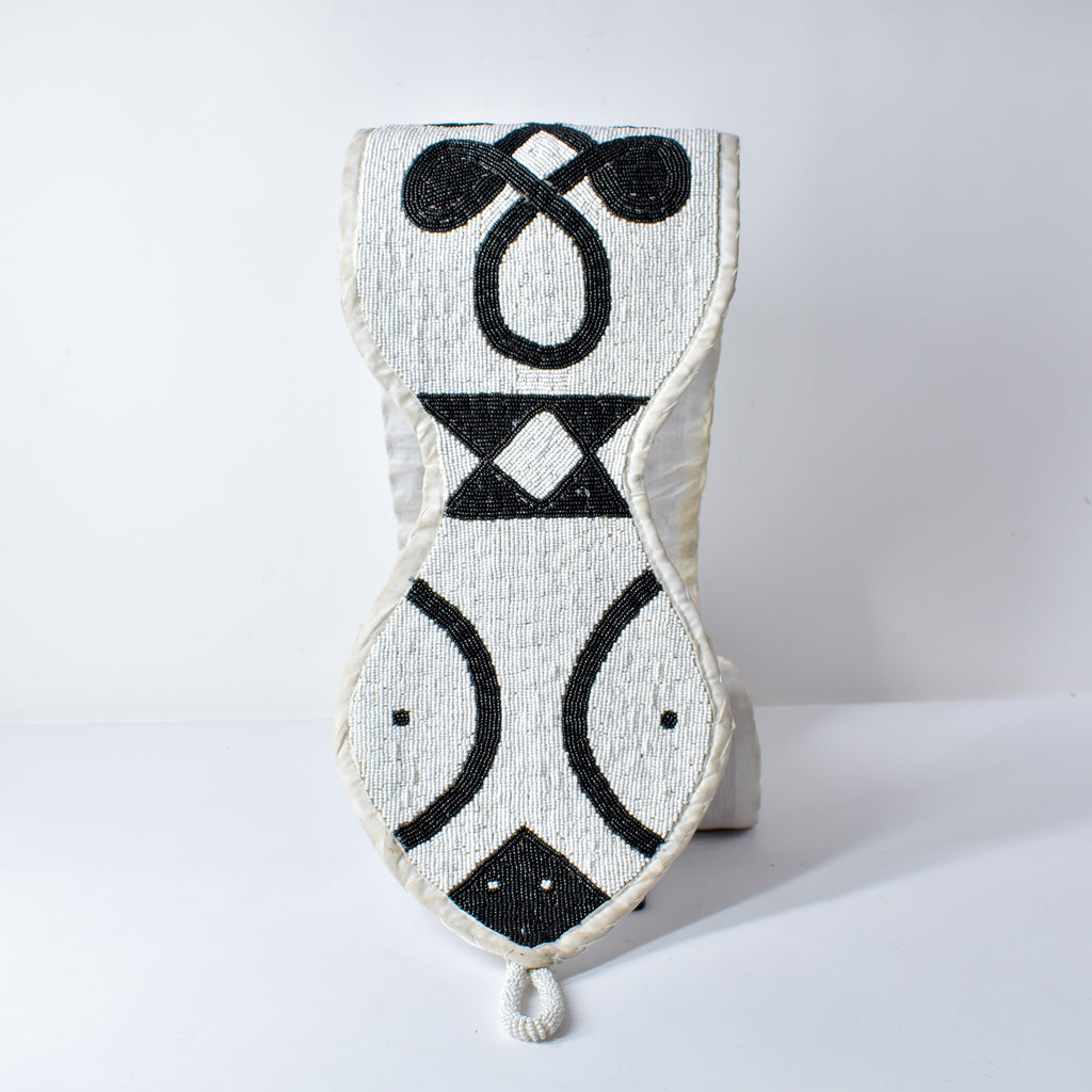 Yoruba Beaded Snake Diviner's Panel Nigeria
