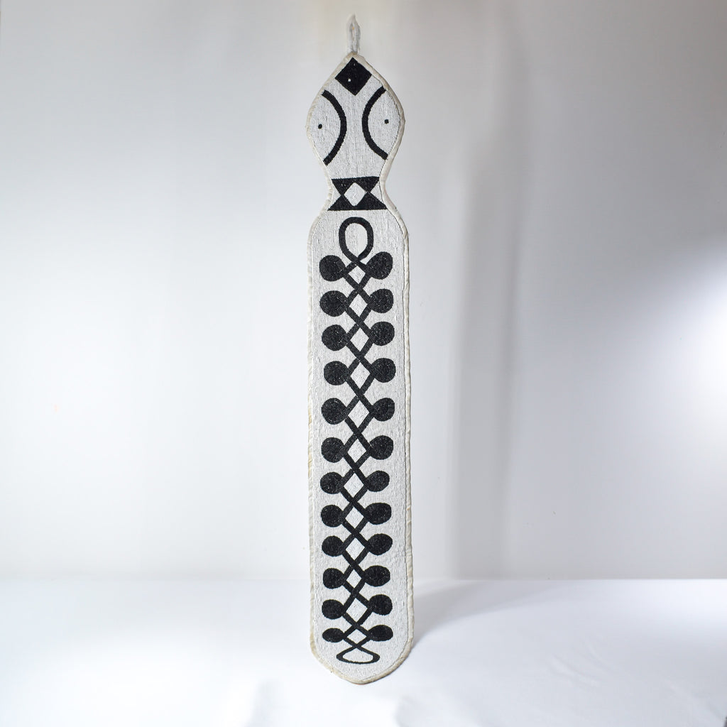 Yoruba Beaded Snake Diviner's Panel Nigeria