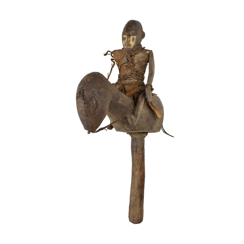 Dogon Horse Rider Marionette Figure Mali