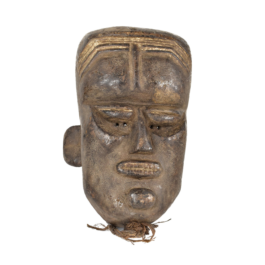 Bete Carved Wood Mask Côte d'Ivoire