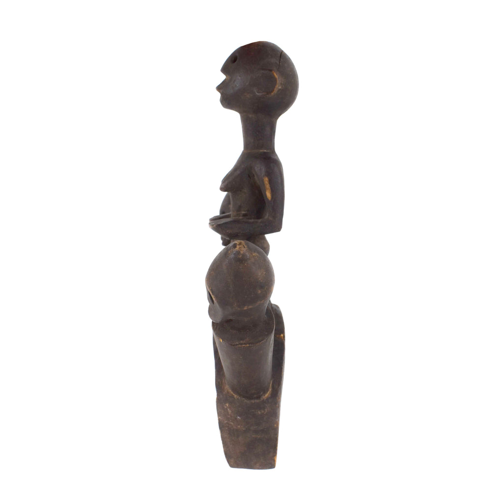 3 Zigua Wood Figures Tanzania