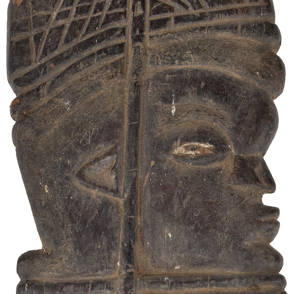 Fon Wood King Carving Benin