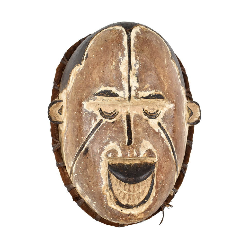 Igbo Carved Wood Mask Nigeria