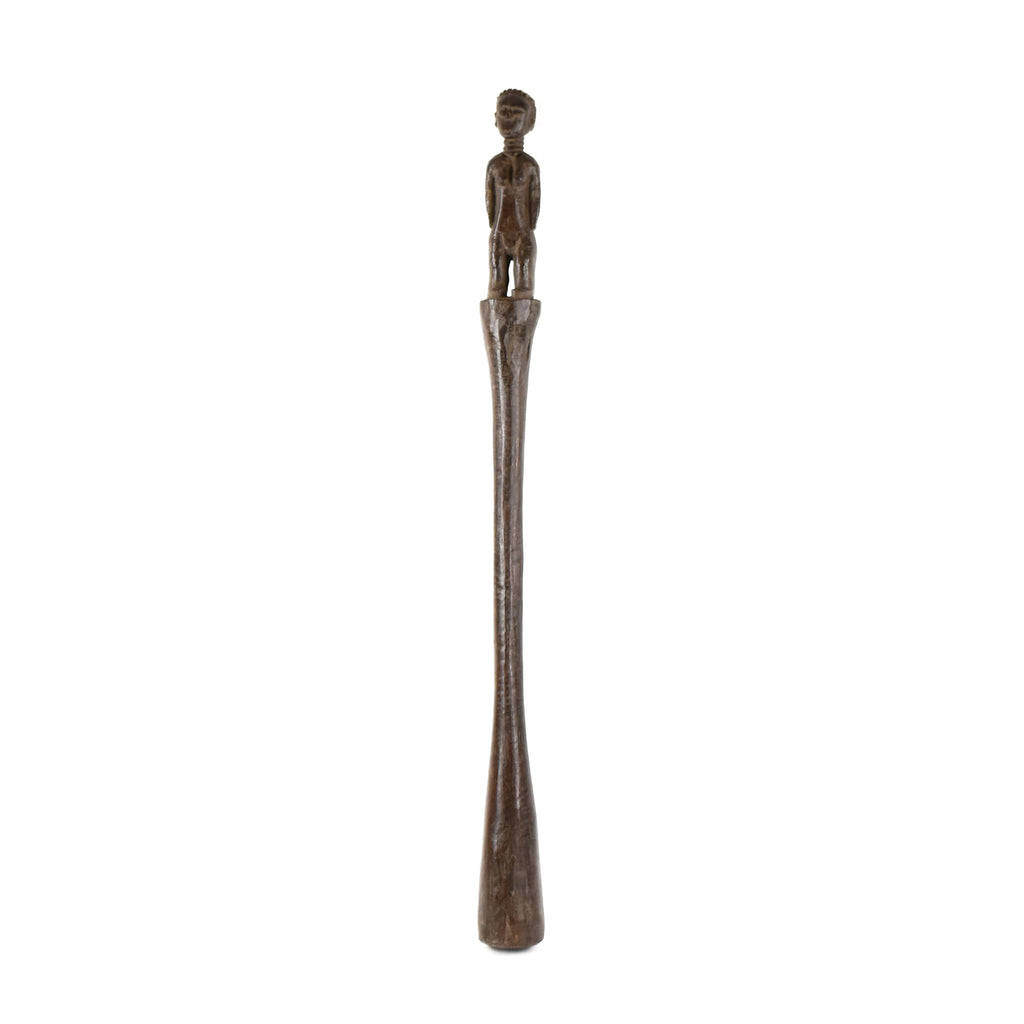 Bete Wood Figural Pounder Pestle Côte d'Ivoire