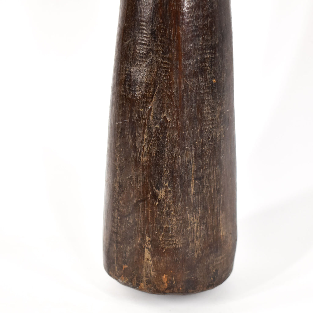 Bete Wood Figural Pounder Pestle Côte d'Ivoire