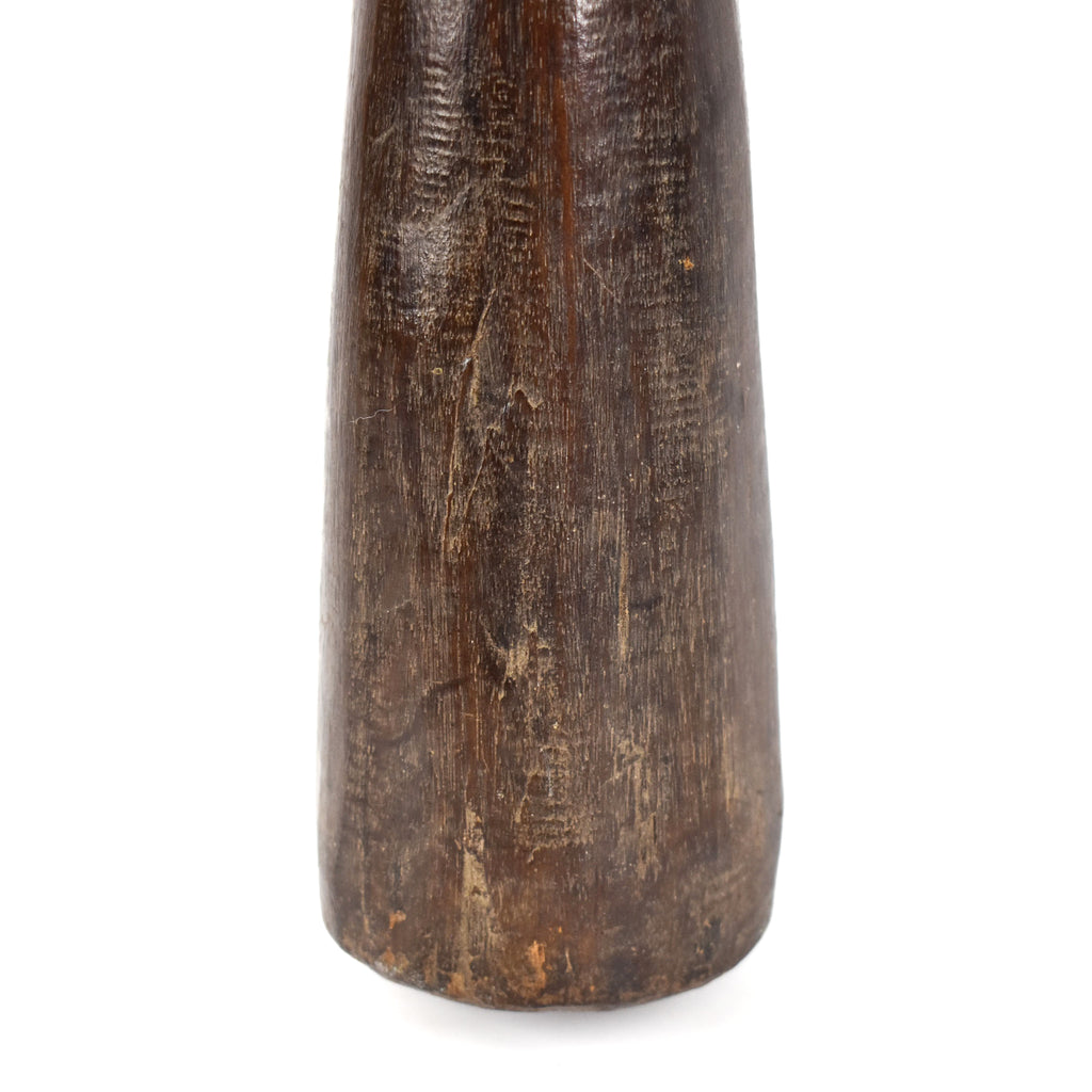 Bete Wood Figural Pounder Pestle Côte d'Ivoire