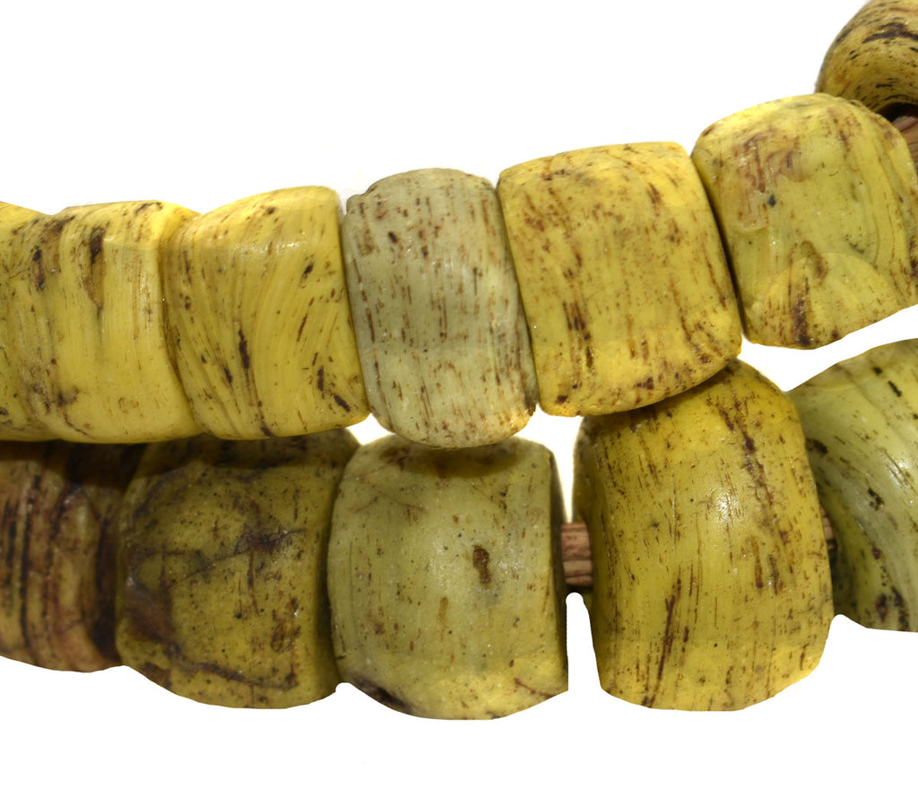 Yellow Hebron Trade Beads