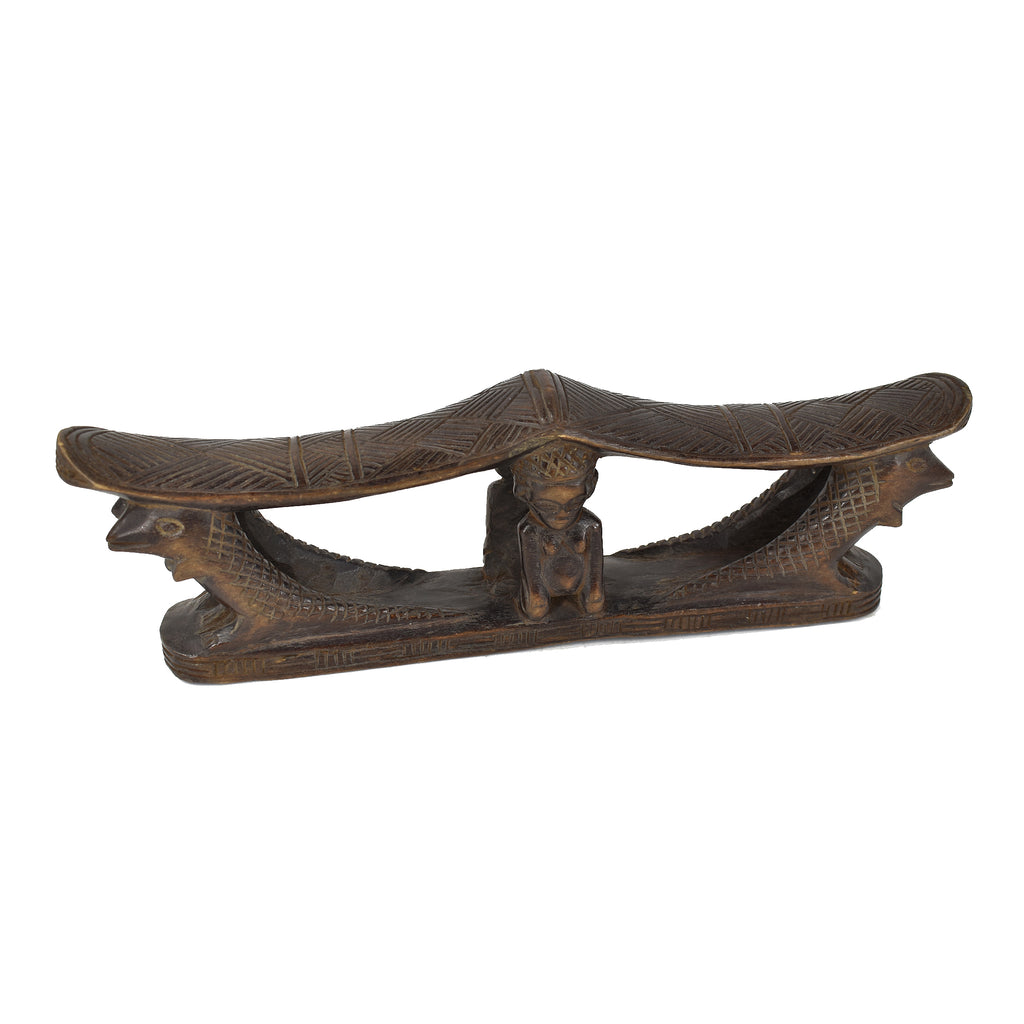 Chokwe Double Headrest Congo