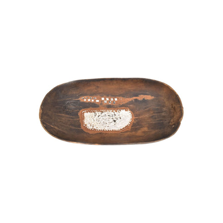 Medium Hutu Or Tutsi Wooden Bowl 2024 | Rwanda, Burundi 142013