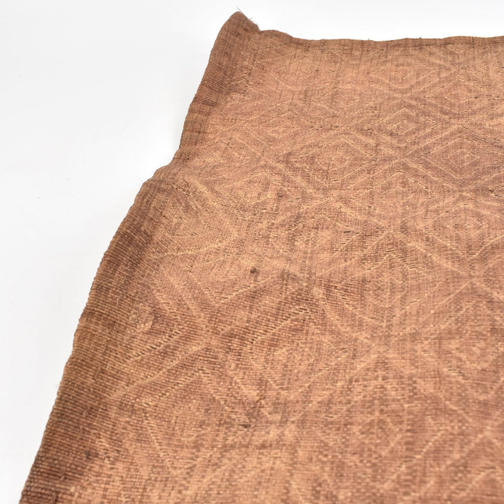 Kuba Raffia Square Textile Congo 20x18.5 Inch