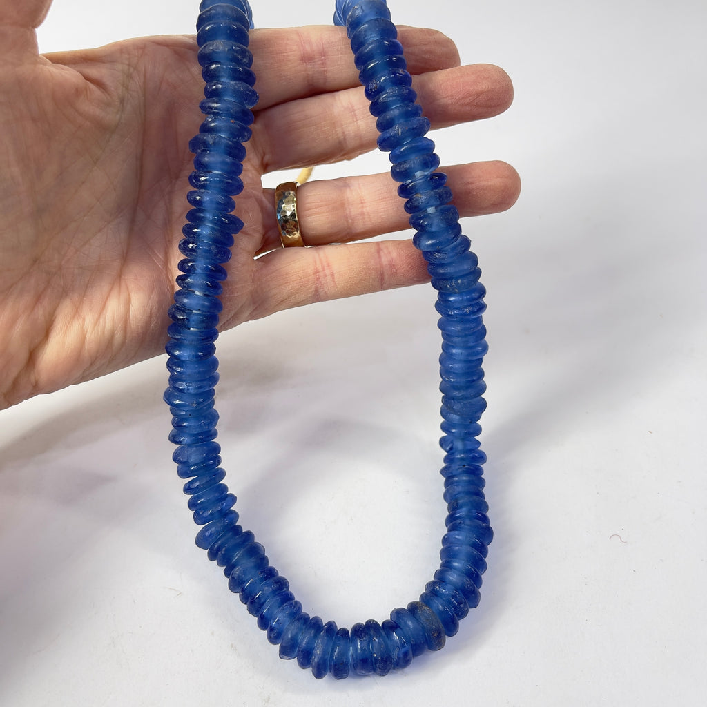 Ghana Annular Blue Trade Beads