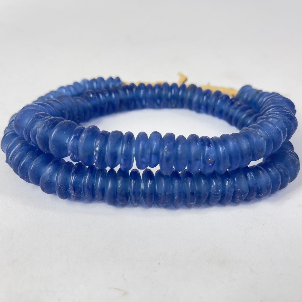 Ghana Annular Blue Trade Beads