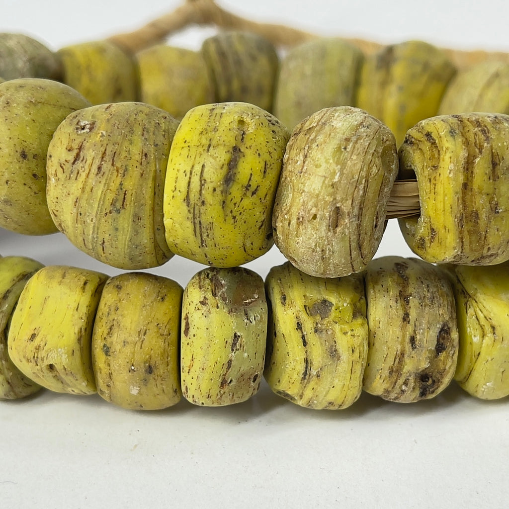 Hebron Yellow Trade Beads 