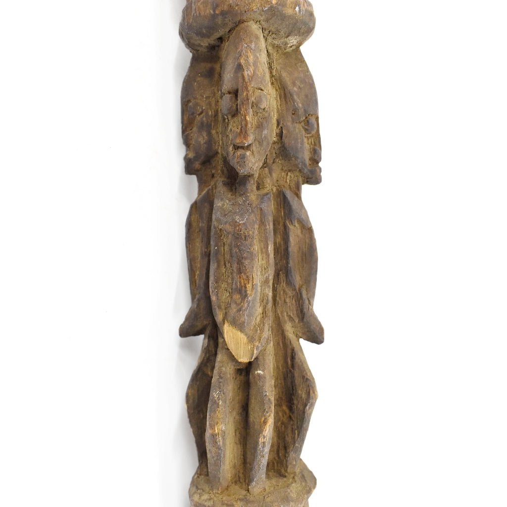 Dogon Figural Staff or Post Mali