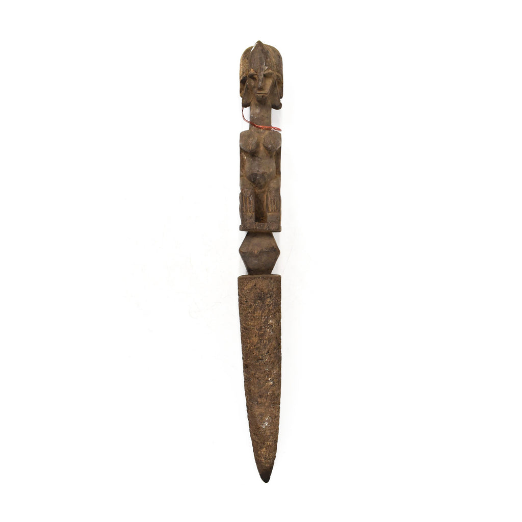 Dogon Figural Staff or Post Mali