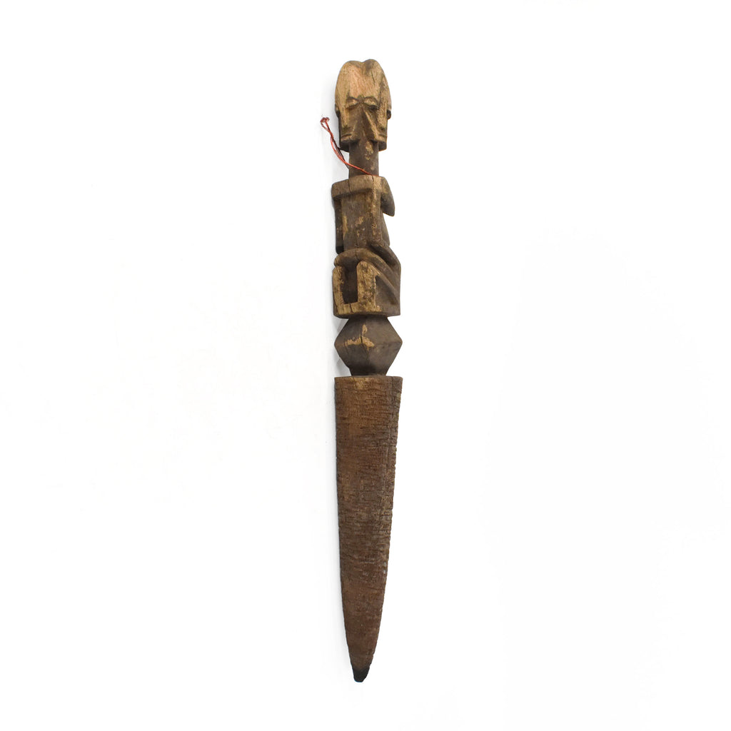 Dogon Figural Staff or Post Mali