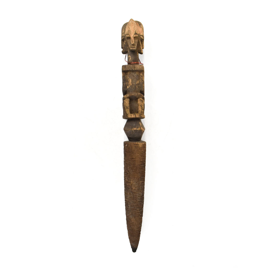 Dogon Figural Staff or Post Mali