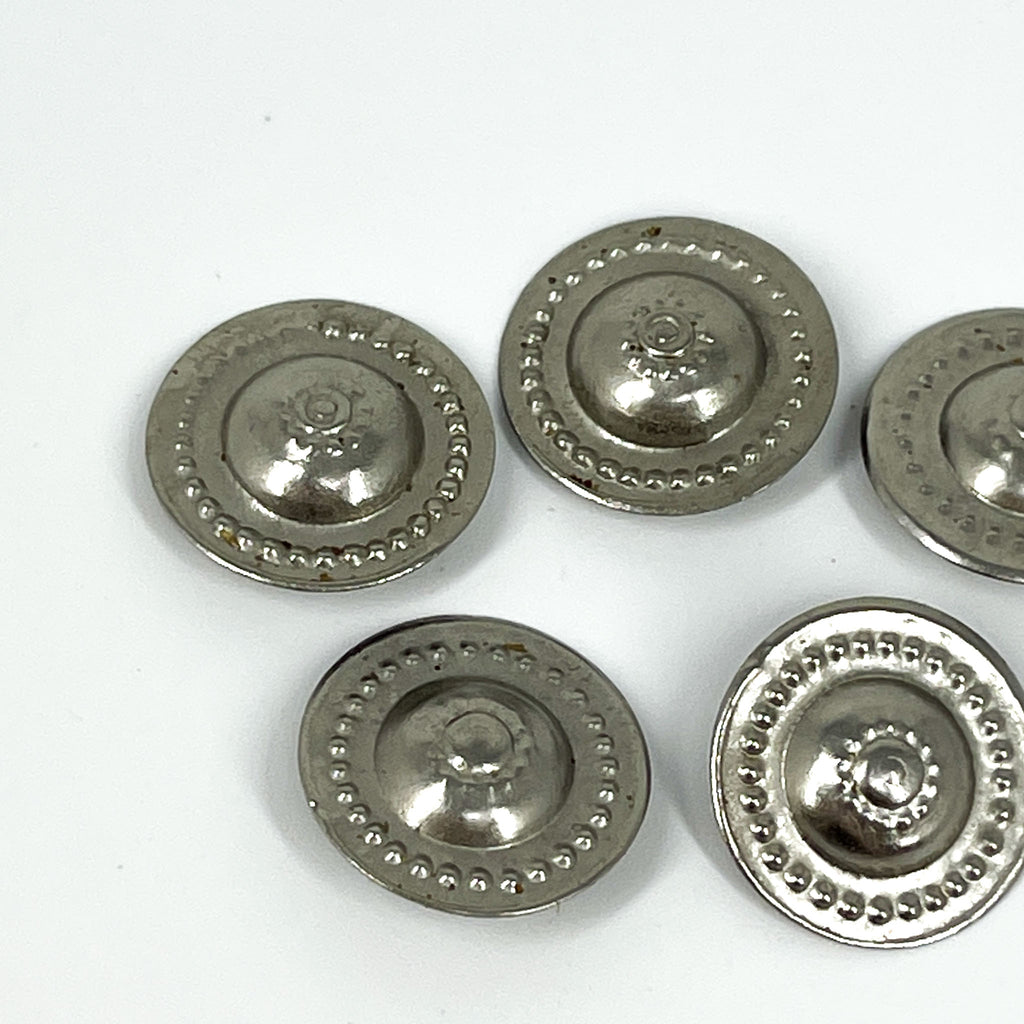 5 Silver Ethiopian Shield Pendants