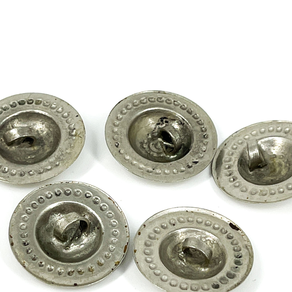 5 Silver Ethiopian Shield Pendants