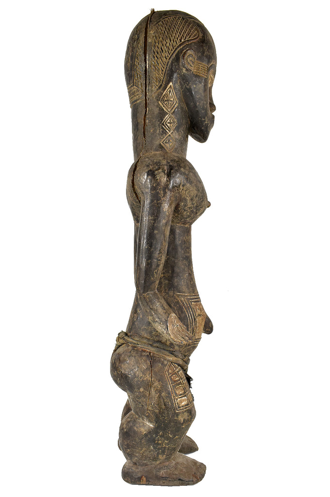 Bete Standing Figure Wood Côte d'Ivoire