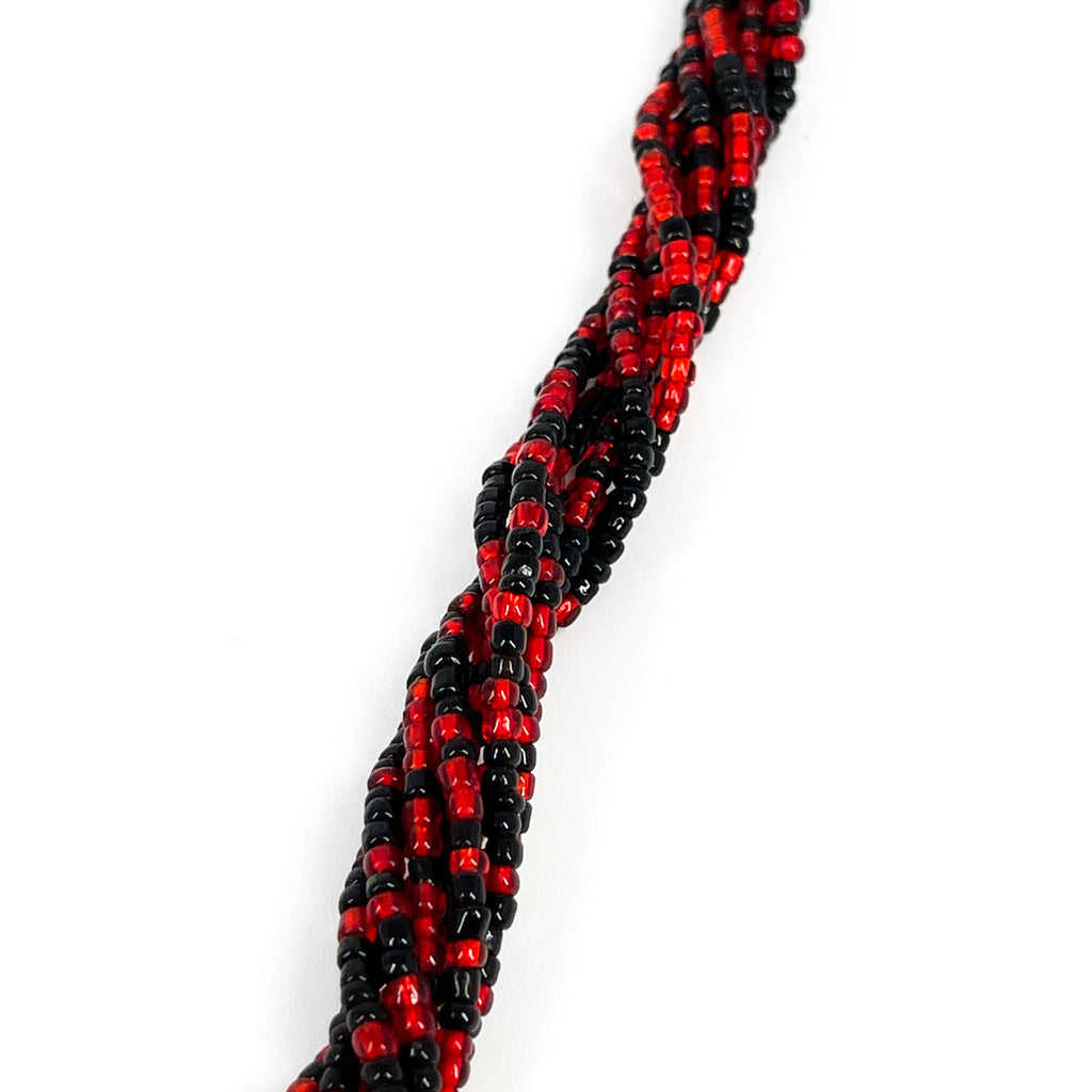 African Seed Bead Necklace