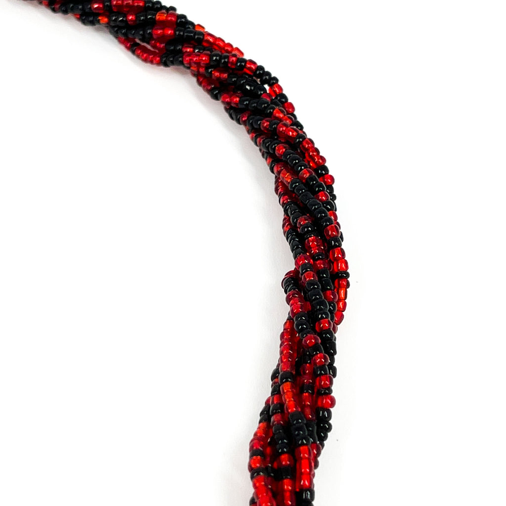 African Seed Bead Necklace